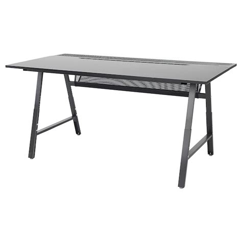 ikea gaming desk|UTESPELARE Gaming desk, black, 63x31 1/2 .